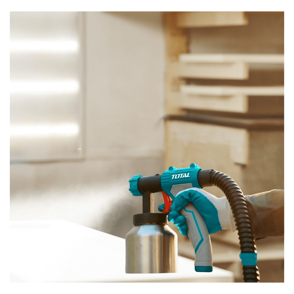 Lijadora de Pared y Techo 1050w+ Pistola de Pintar 550w Aluminio Total9