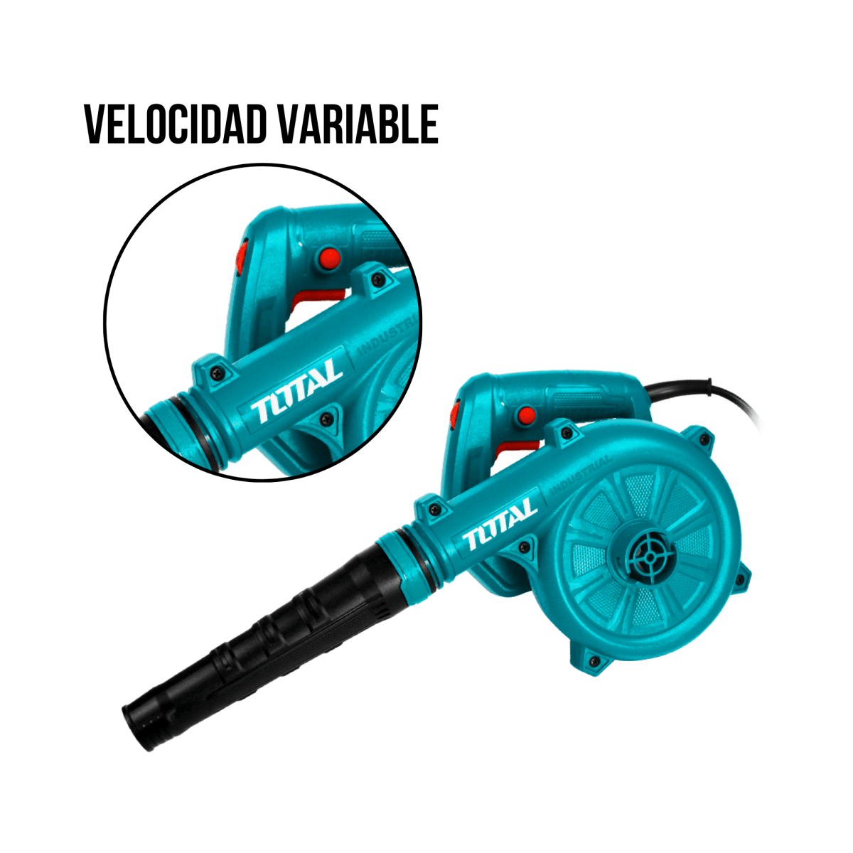 Sopladora aspiradora 650w Total3
