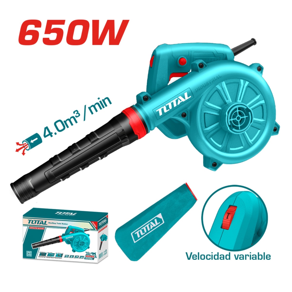Hidrolavadora a Gasolina Truper +Sopladora 650w Total5
