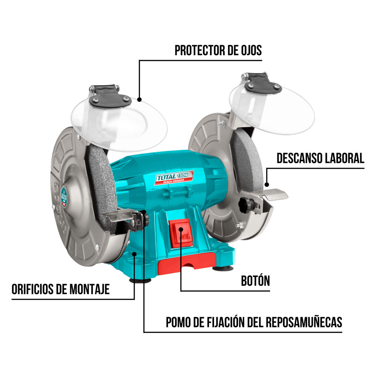 Esmeril de banco 6