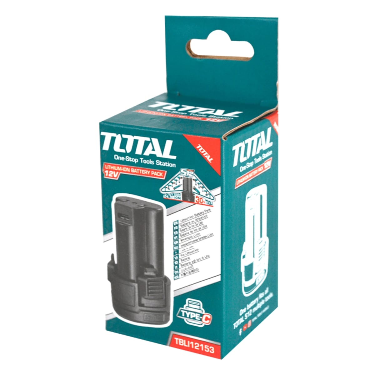 Batería Li-On 1-5ah 12v tipo C Total3