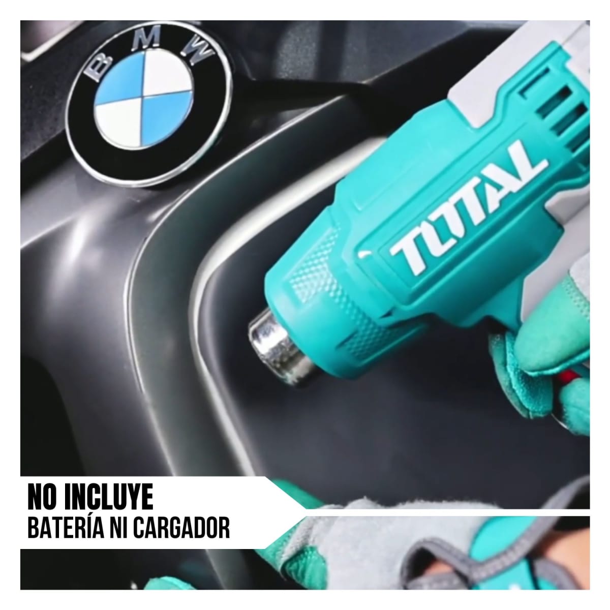 Pistola de calor 20v Total6