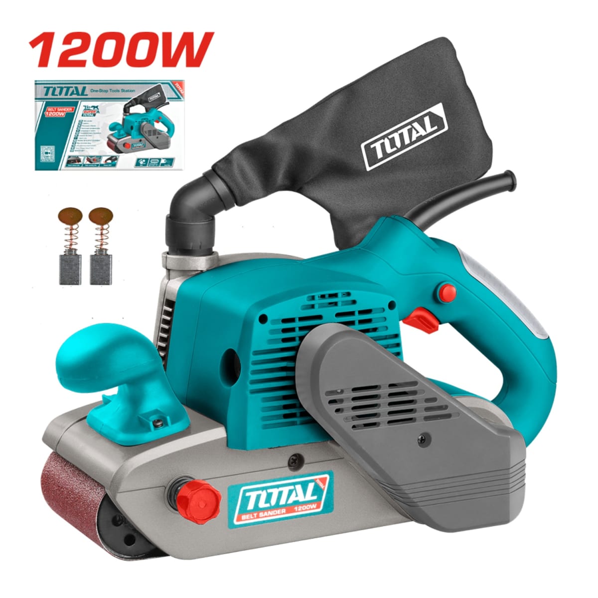 Lijadora de Banda 1200w 500rpm Total2