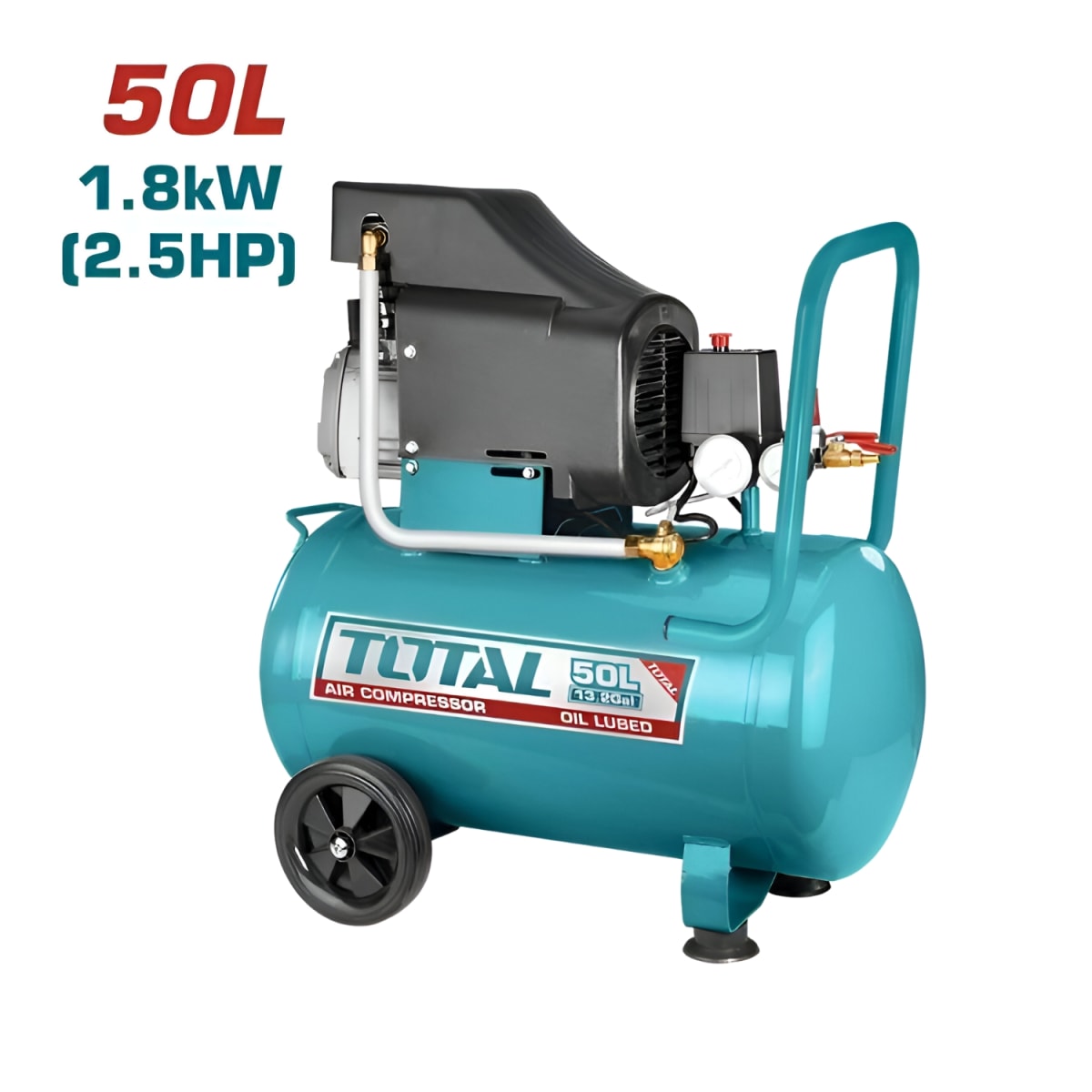 Compresora 50 litros 2.5HP Total2