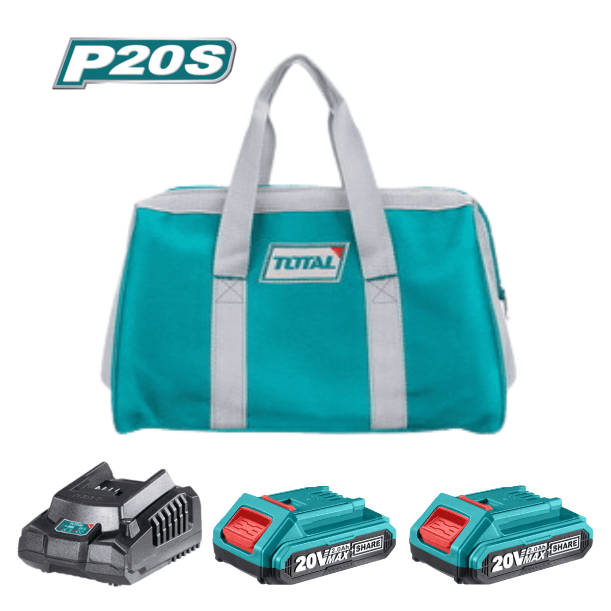 Combo Rotomartillo + taladro atornillador 20v Total4