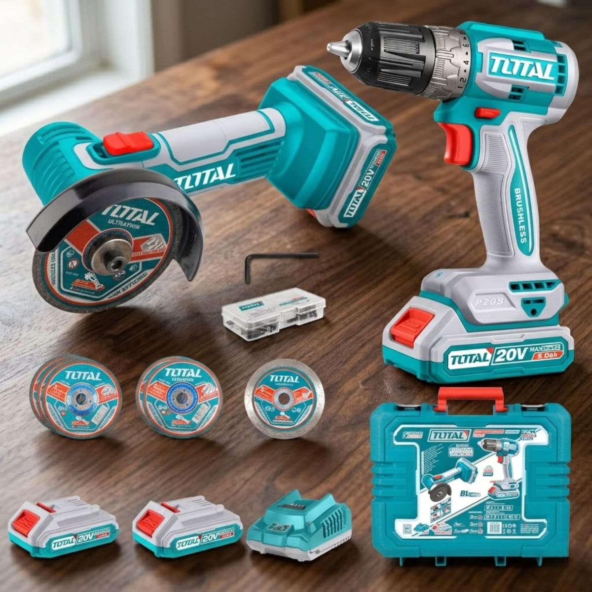 Combo Taladro 52nm + amoladora 3