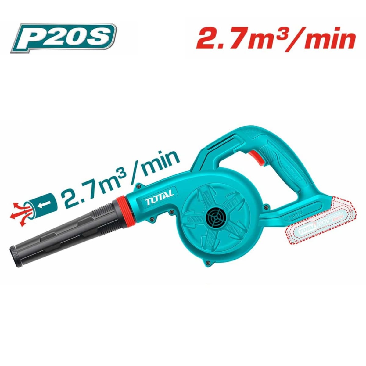 Combo industrial 9 piezas + maletín Total11