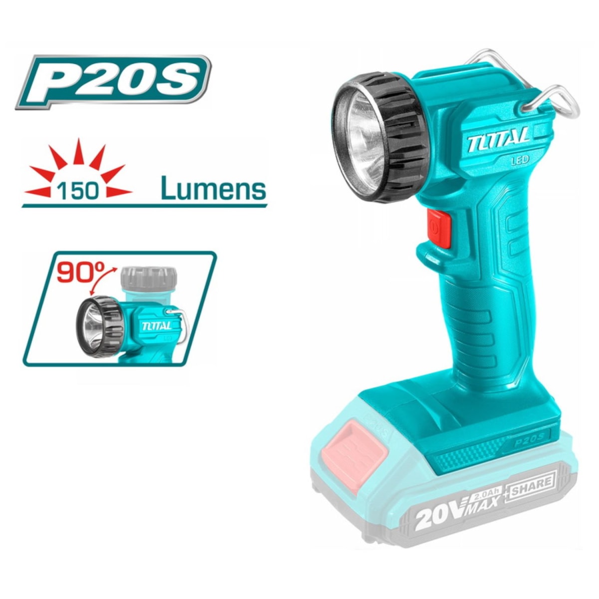 Combo industrial 9 piezas + maletín Total8