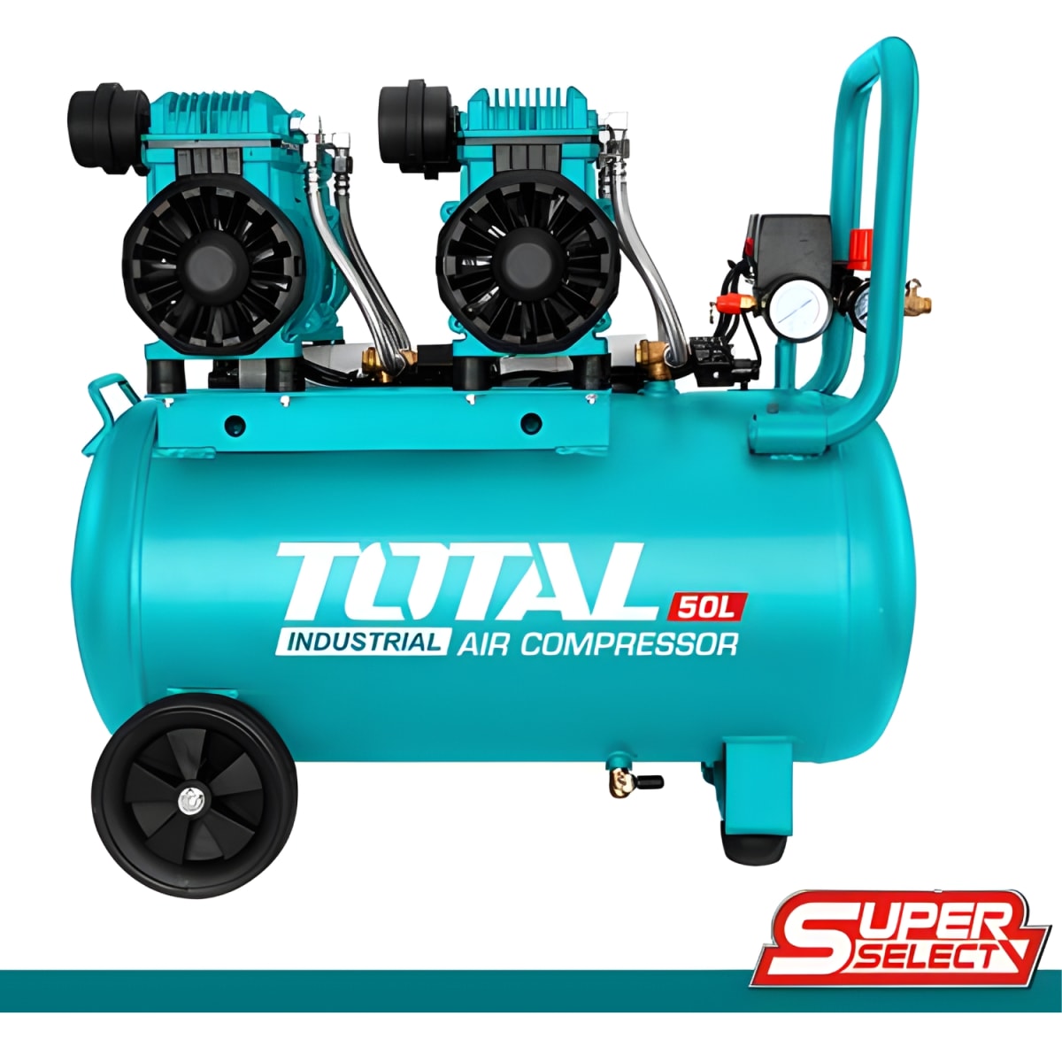 Compresora de Aire Silenciosa 50 Litros 3.2Hp Total2