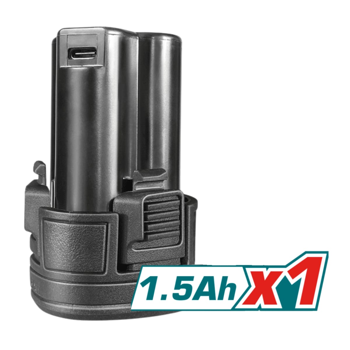 Taladro Atornillador 12v 20nm + Batería tipo C Mango Ergonomico Total4