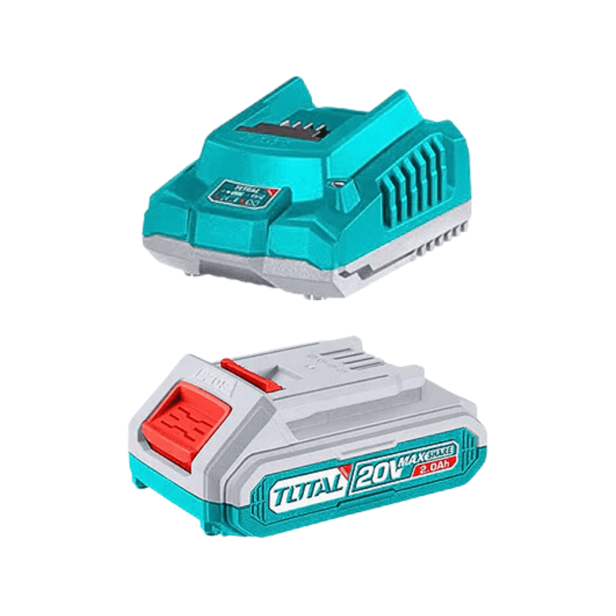 Taladro atornillador 20v 45 Nm incluye bateria y cargador Total4