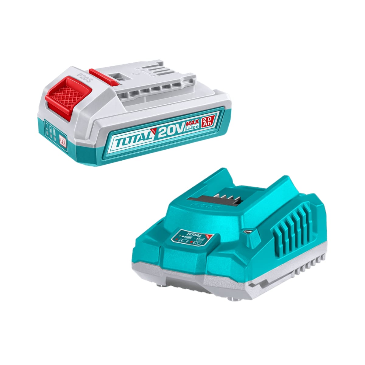 Atornillador brushless 50N.m.20V c/ chuck metálico 13mm con 1 batería Total3