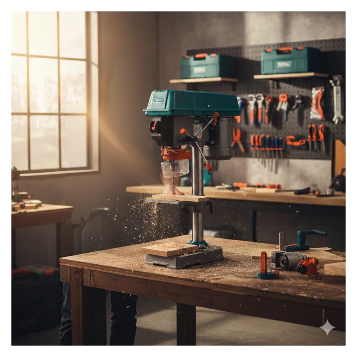 Taladro de Banco 13mm 0.5HP 350W Total3