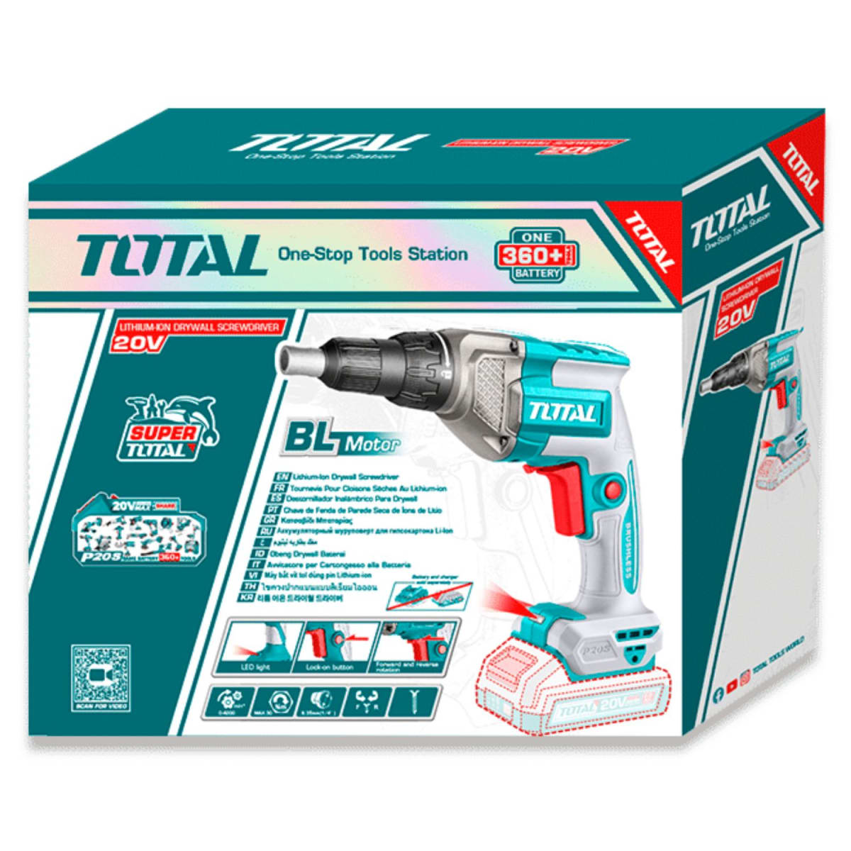 Atornillador para drywall 1/4