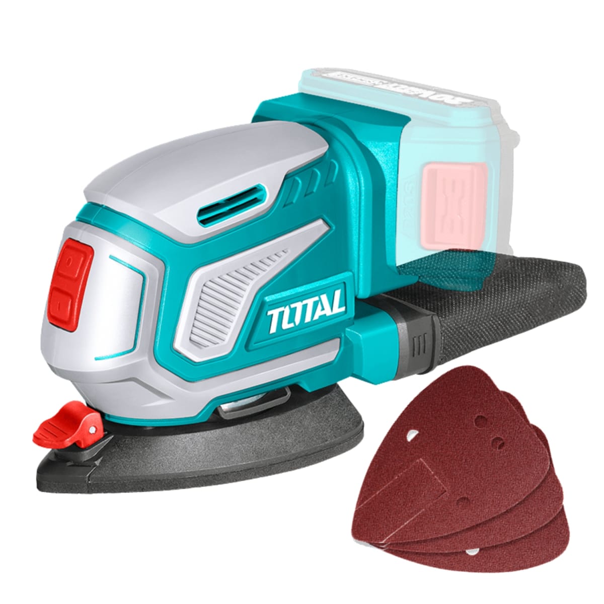 Lijadora Rotativa Inalambrica 20v Total1