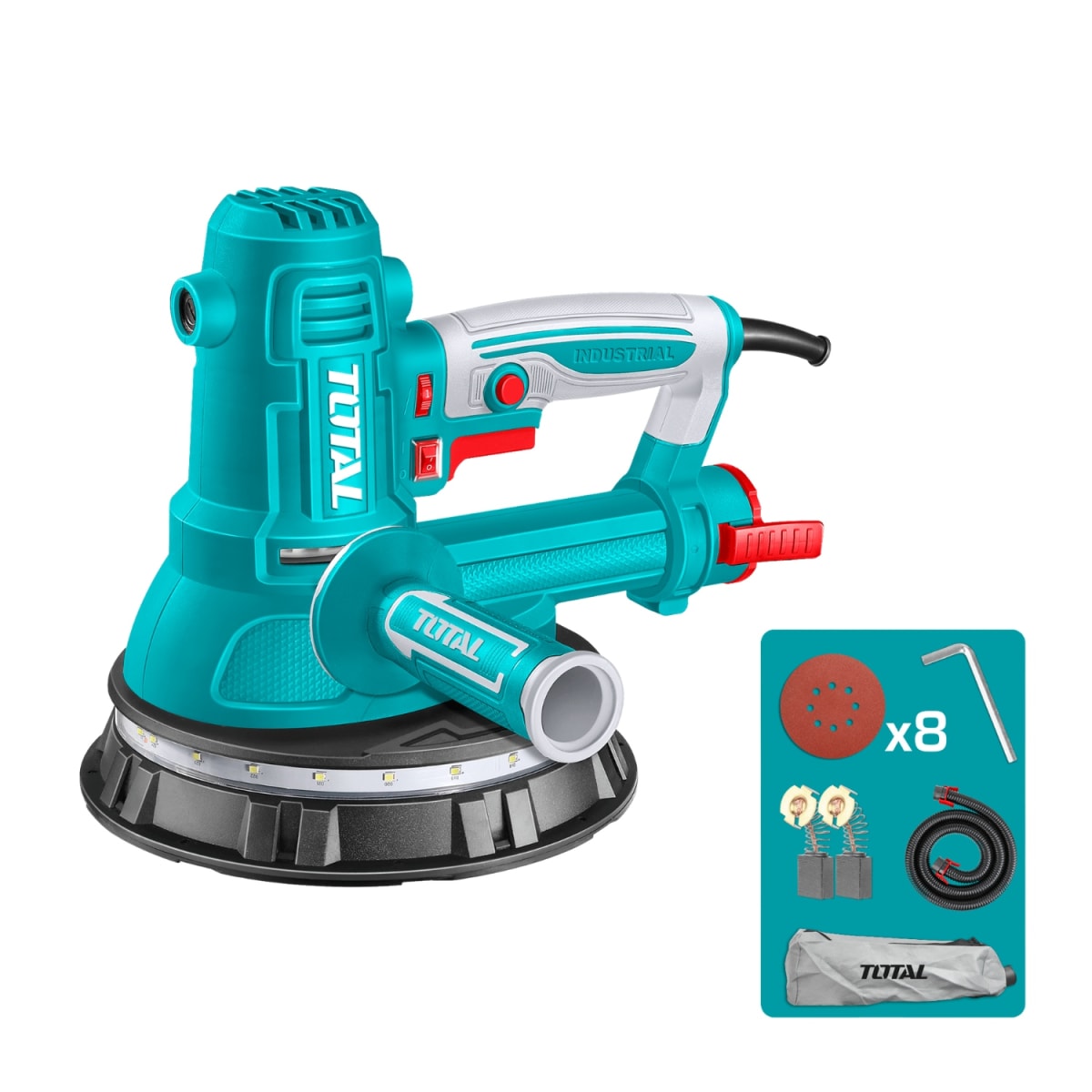 Lijadora de Drywall para Pared 850w 2700rpm Total1