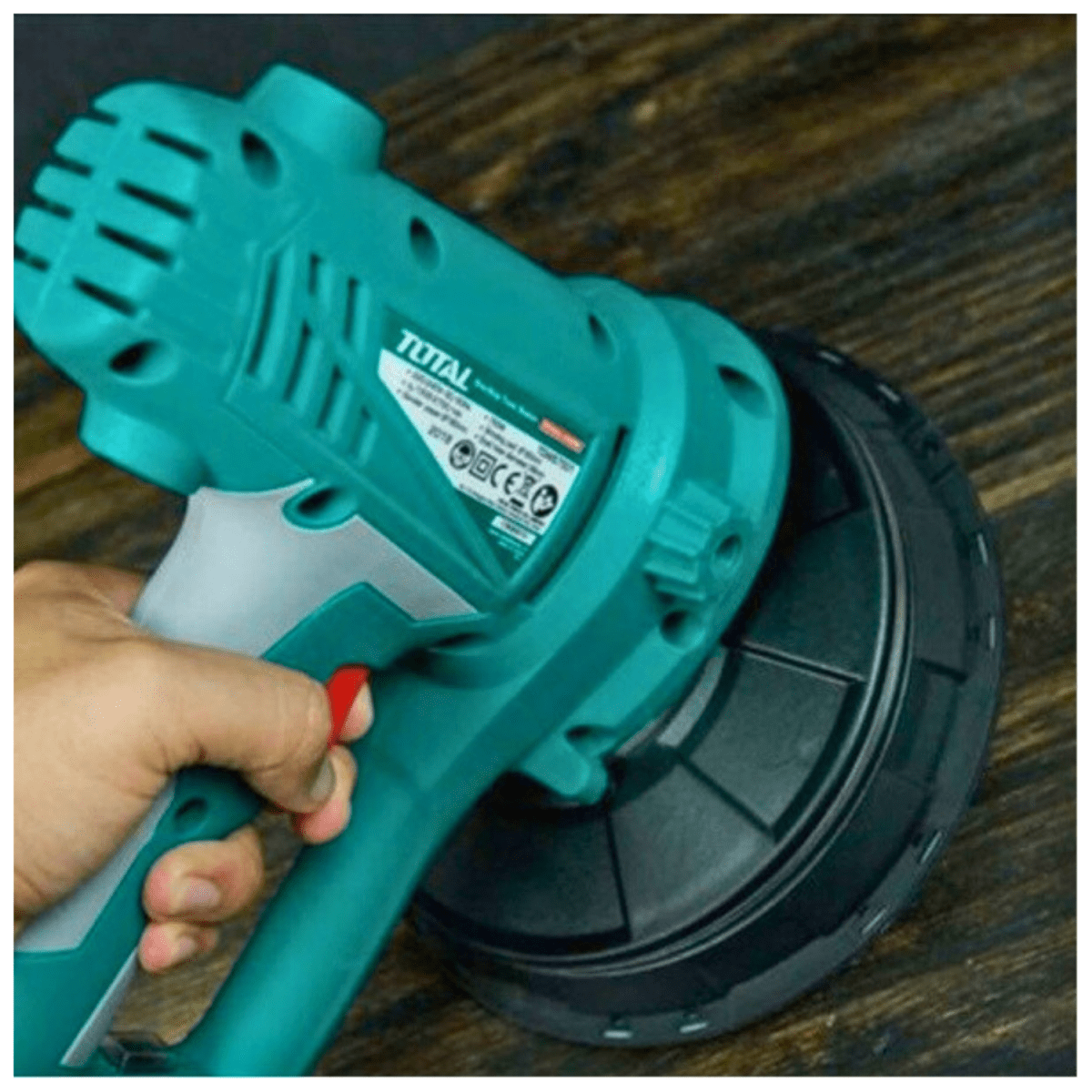 Lijadora de Drywall 750W 180MM con luz industrial Total3