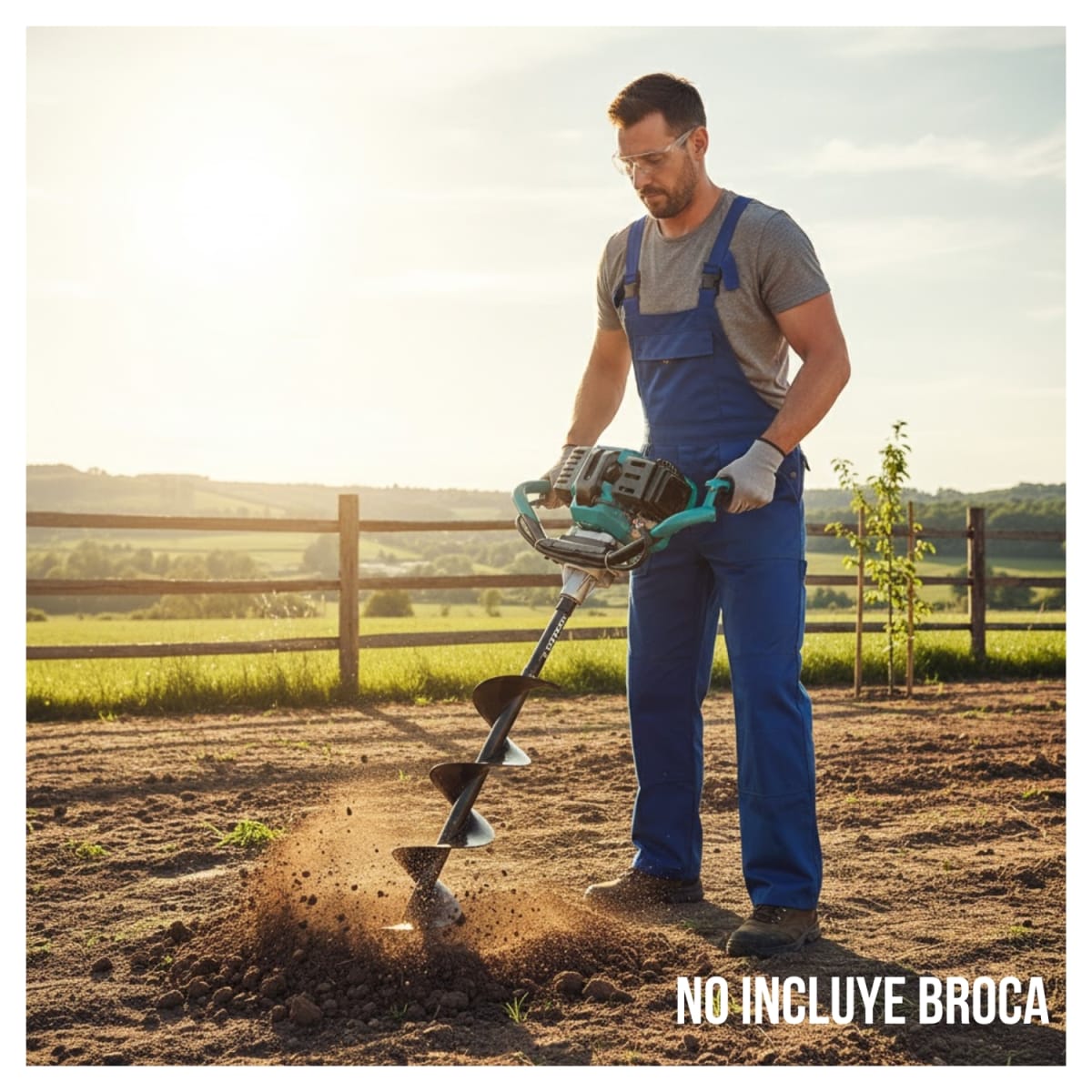 Ahoyadora a Gasolina S/Broca 1.4kw 52cc 265/min Total4