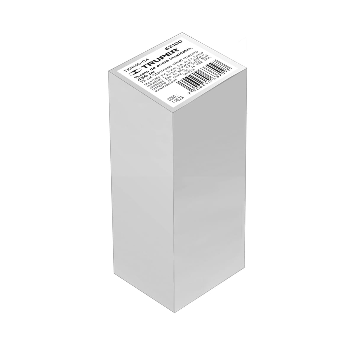 Termo de acero Inoxidable 400 ml Truper9