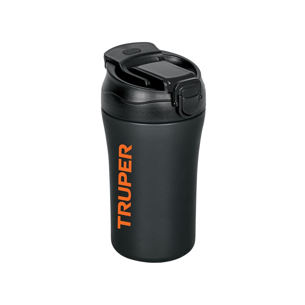 Termo de Acero Inoxidable 400ml + Tomatodo de Plástico 740ml Truper9