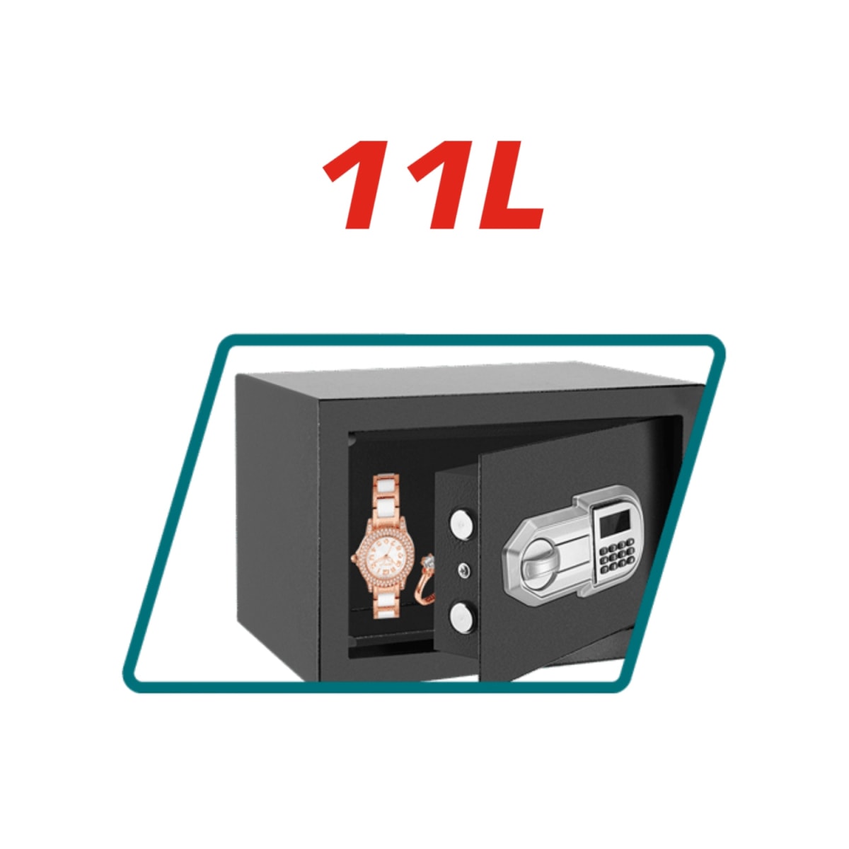 Caja Fuerte Electronica 11L Total3