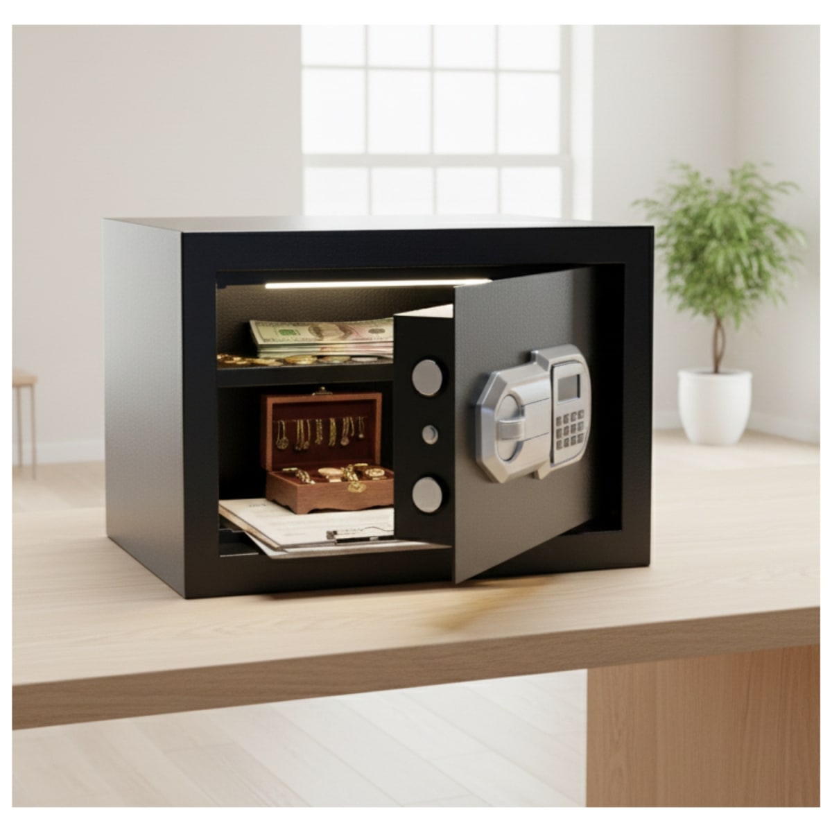 Caja Fuerte Electronica 19L Total4