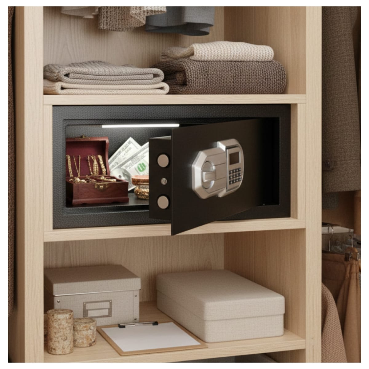 Caja Fuerte Electronica 27L Total4