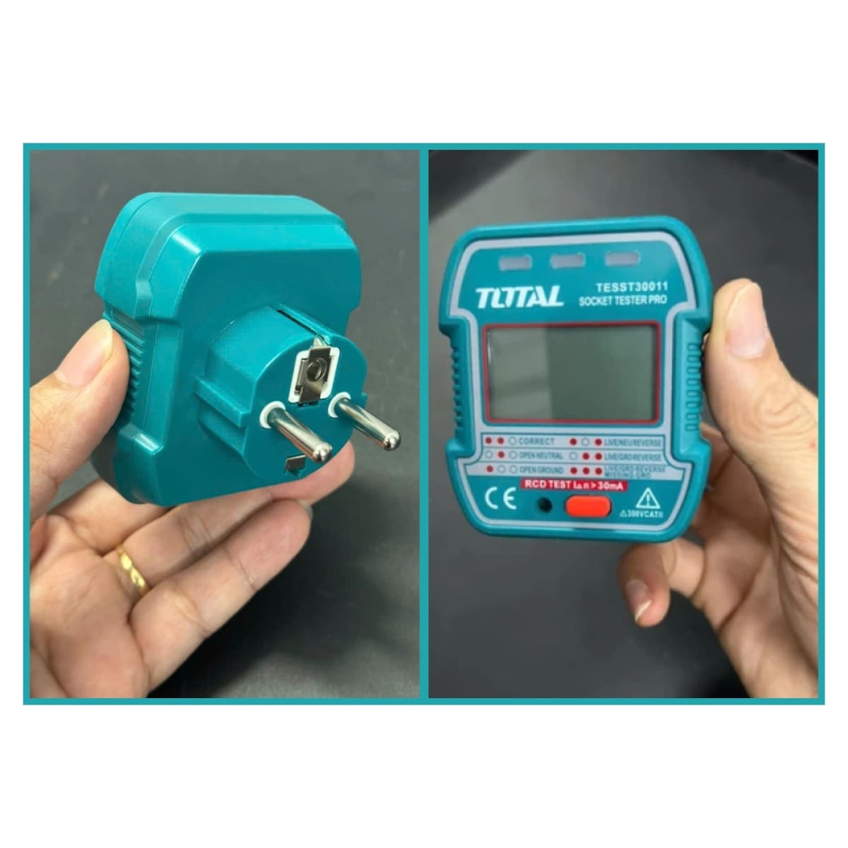 Probador de enchufe Total3