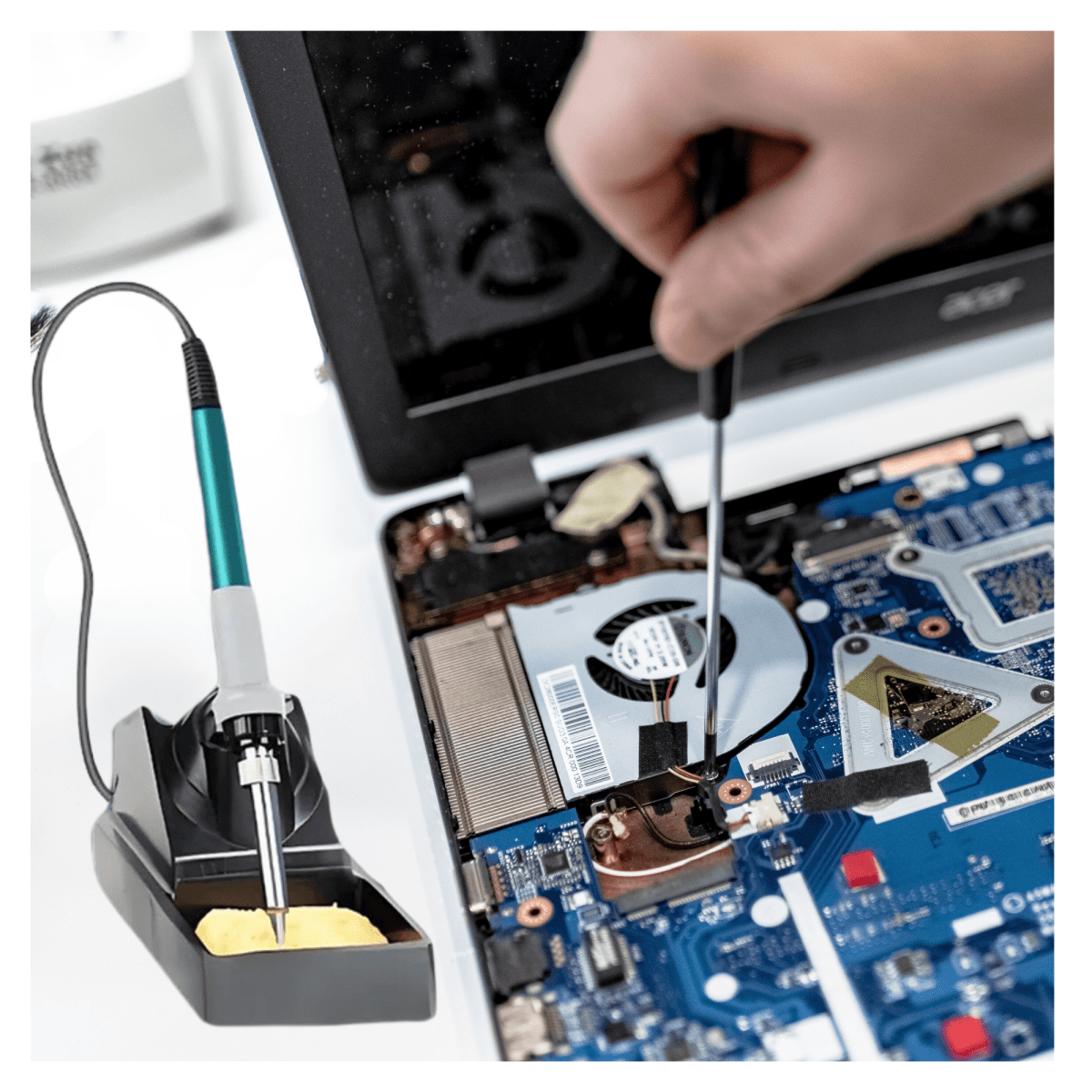 Estacion para soldar 60w Total6