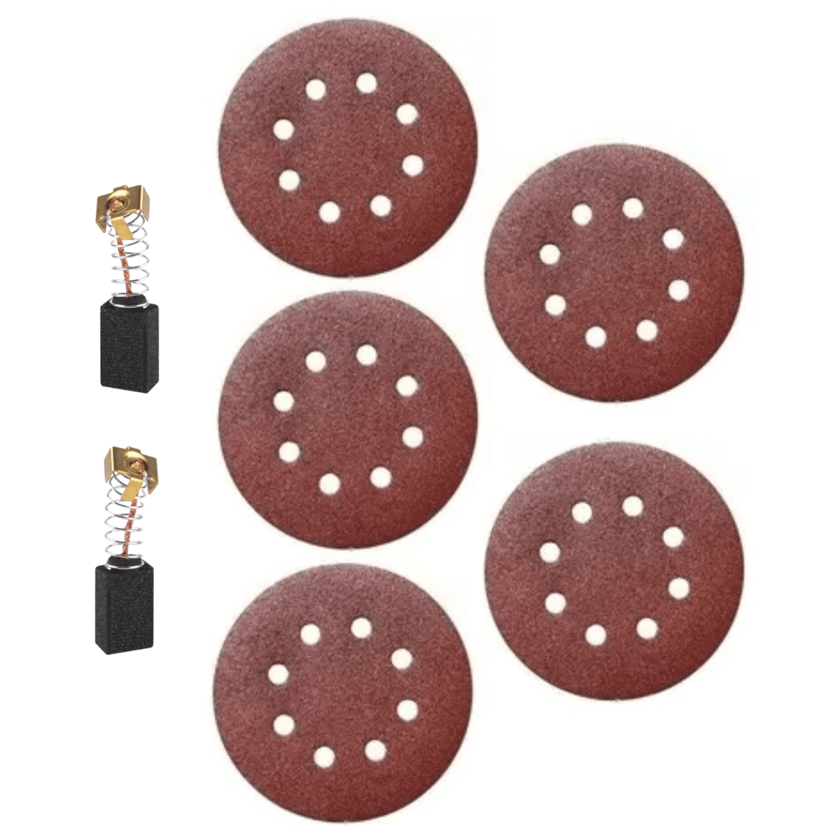 Taladro 12v + Lijadora Roto Orbital 320w + 89 Herramientas total10