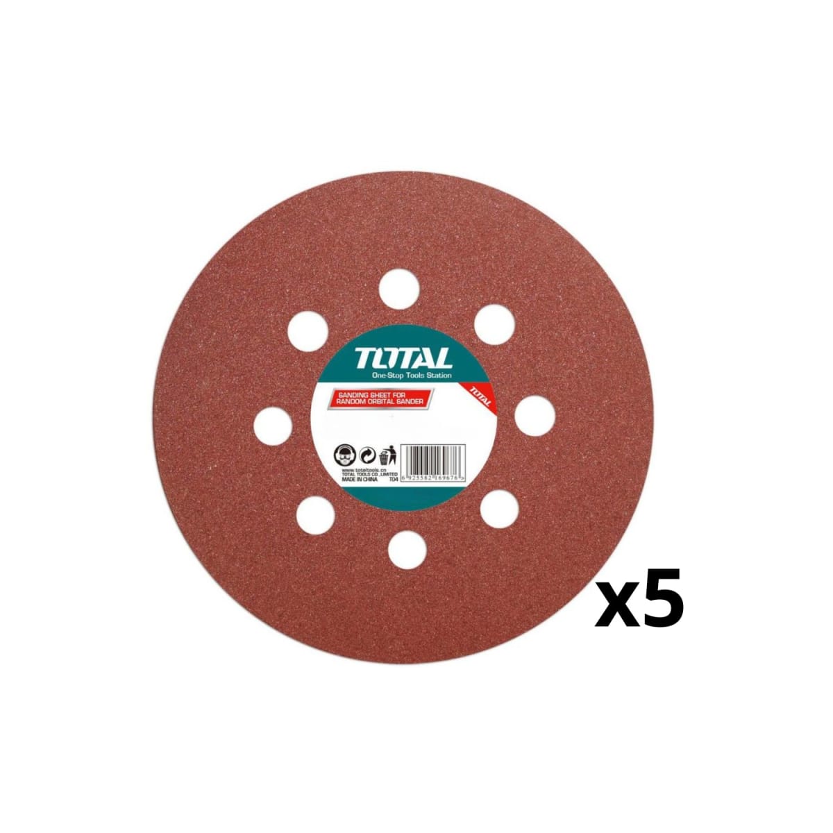 Lijadora roto orbital 320w Total4