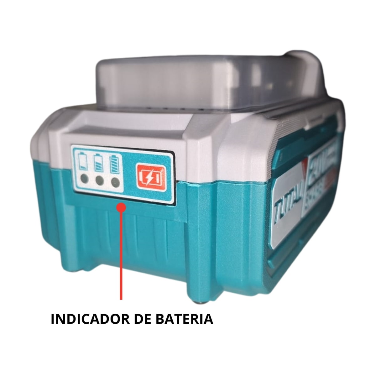 Combo 4 baterías 5ah + cargador industrial Total7