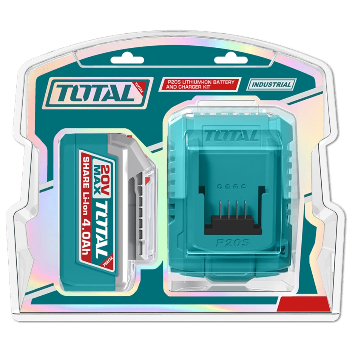 Bateria 4ah + cargador rapido Total4