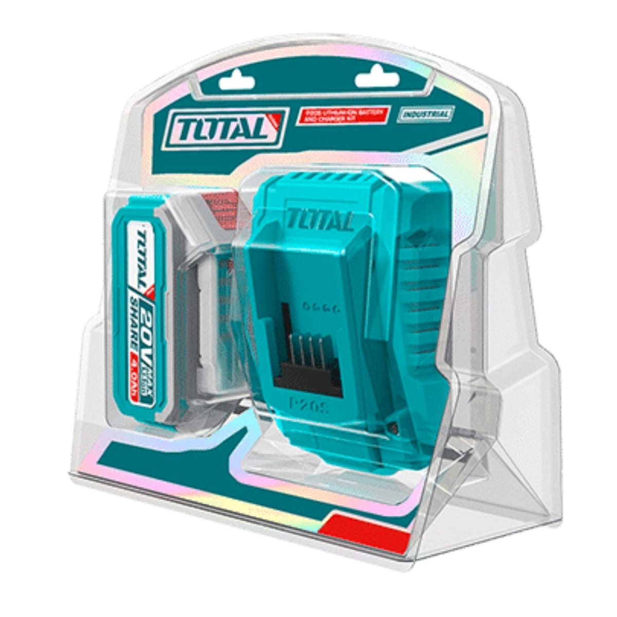 Bateria 4 ah + cargador industrial Total5