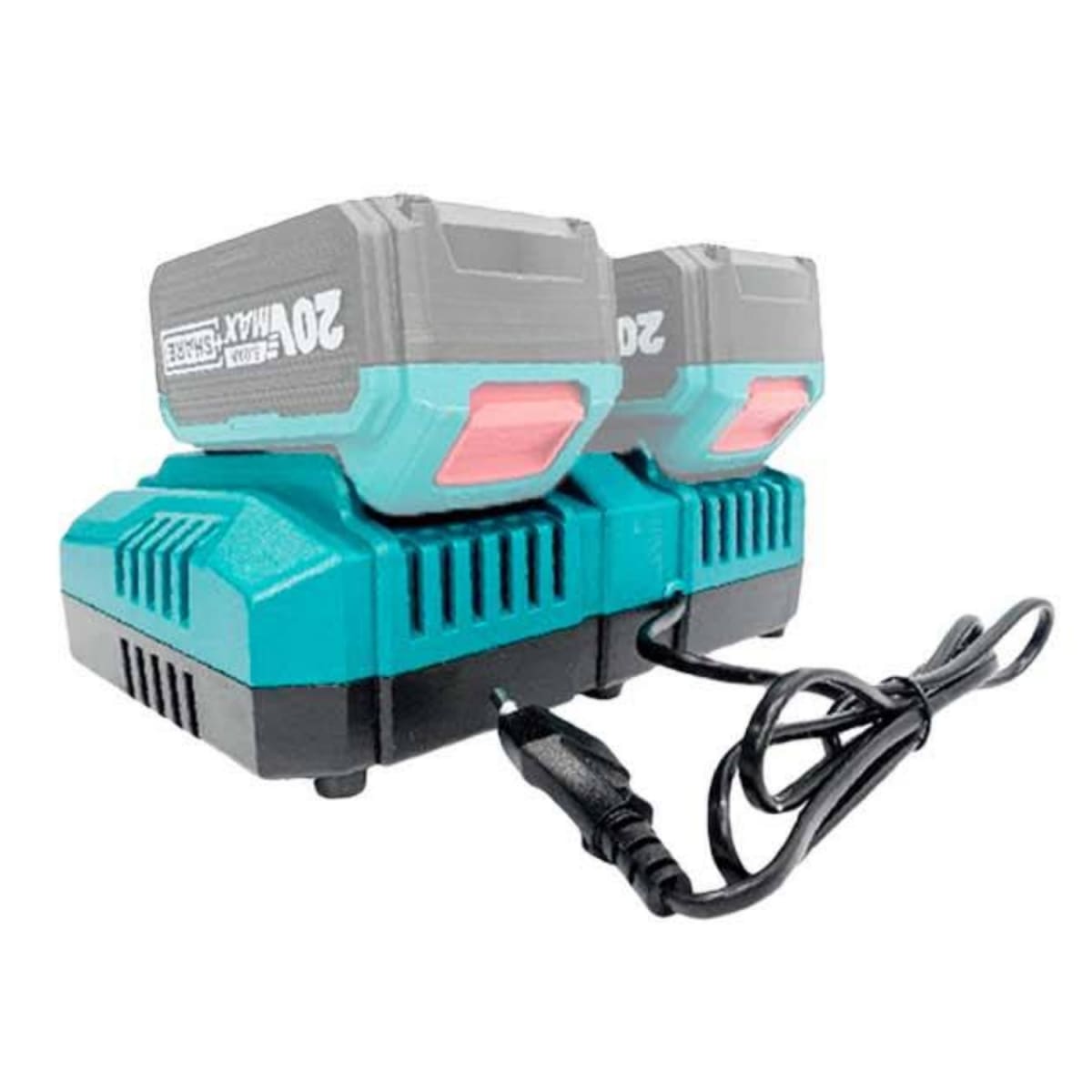 Combo 2 baterías 5ah + cargador industrial Total5