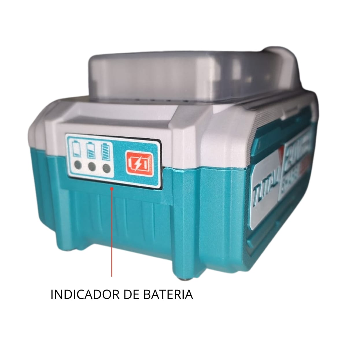 Batería de litio 4 ah industrial Total5