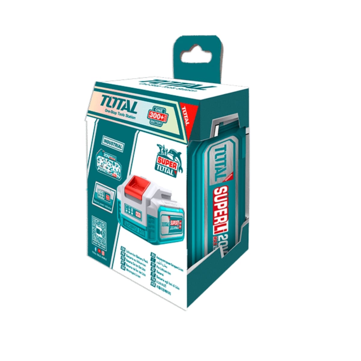 Batería de Litio 8 ah 20v Industrial Total4