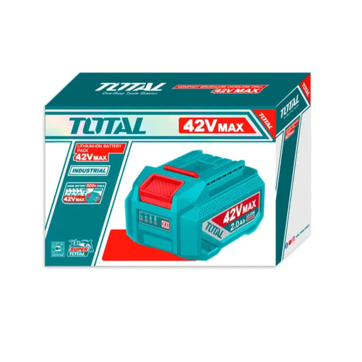 Batería Ion-Litio 2.0 Amp 42v Total4
