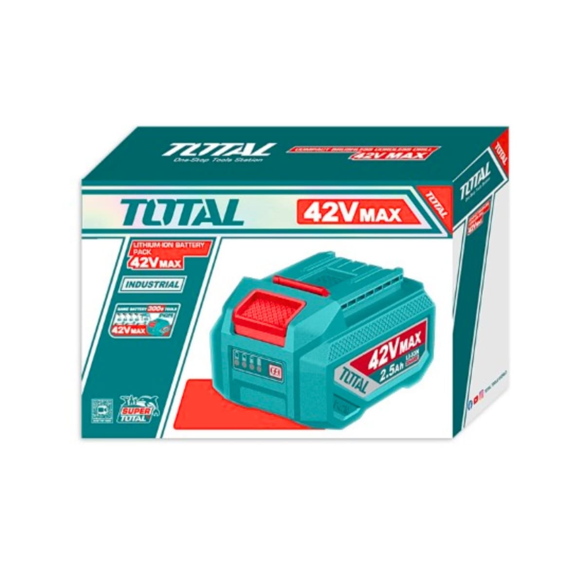 Batería Ion-Litio 2.5 Amp 42v Total4