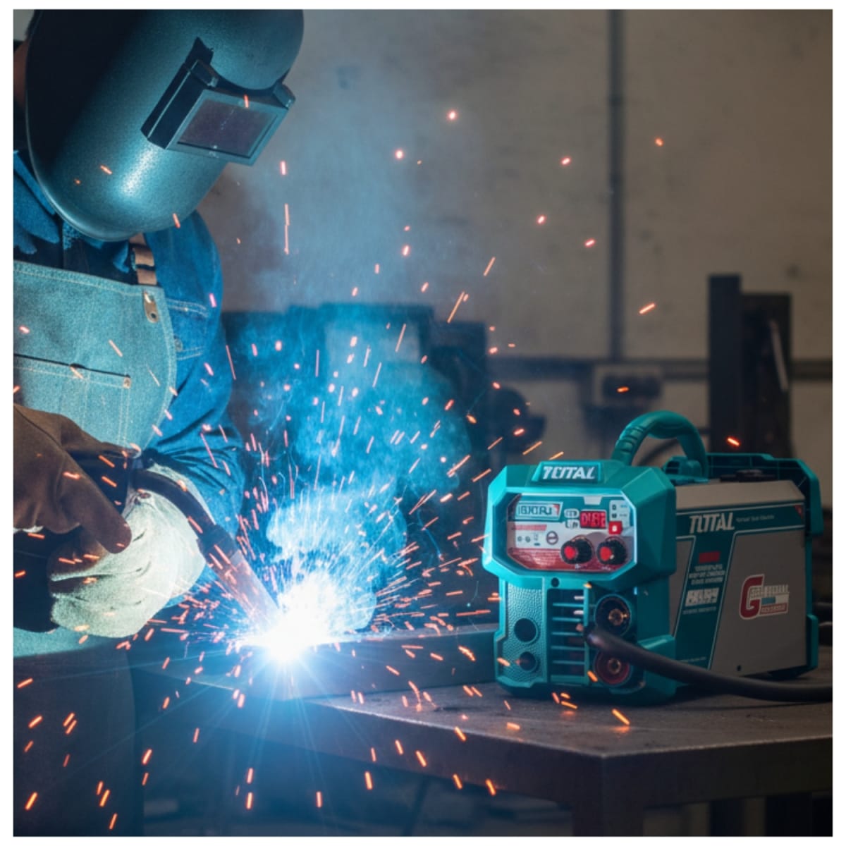 Soldadora inverter MIG/MMA  130AMP Total4