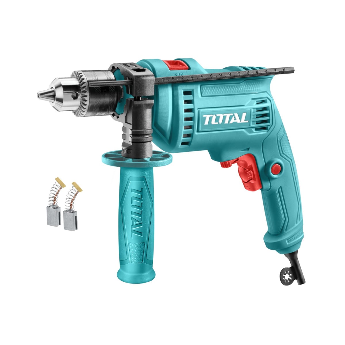 Taladro percutor 680w industrial Total1