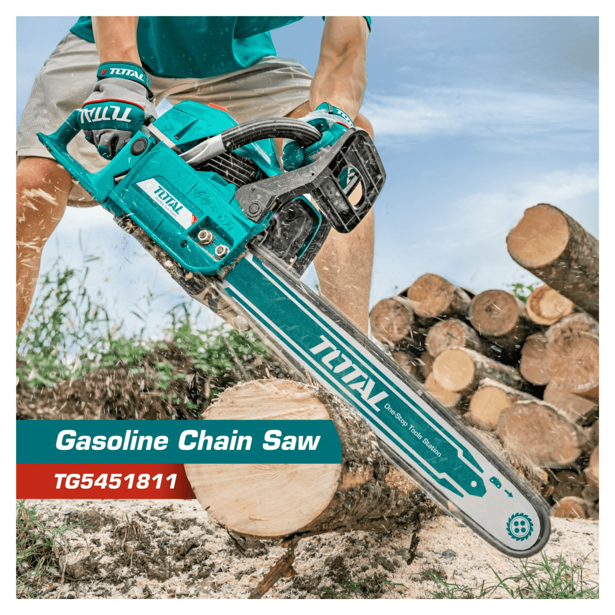 Motosierra a gasolina 18