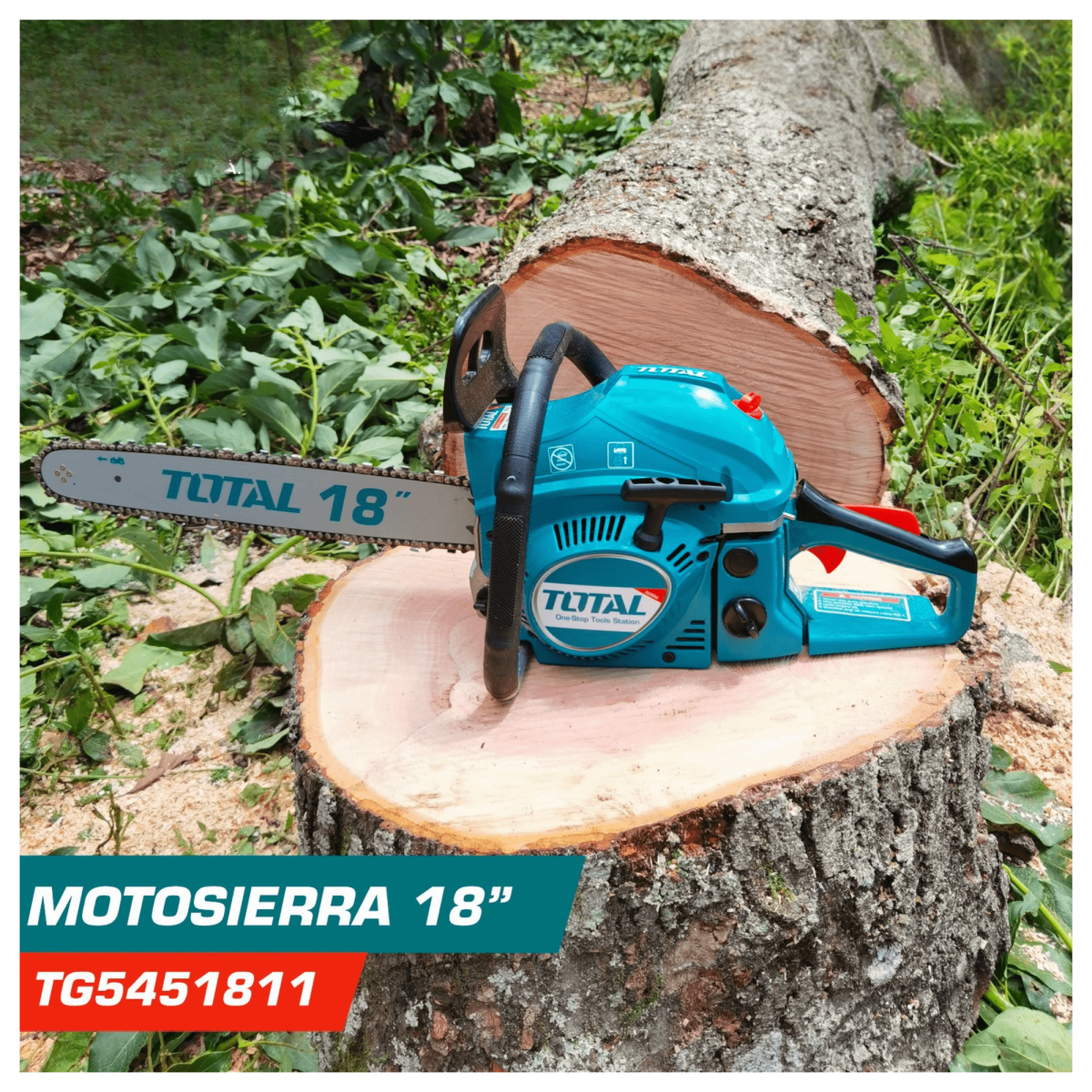 Motosierra a gasolina 18