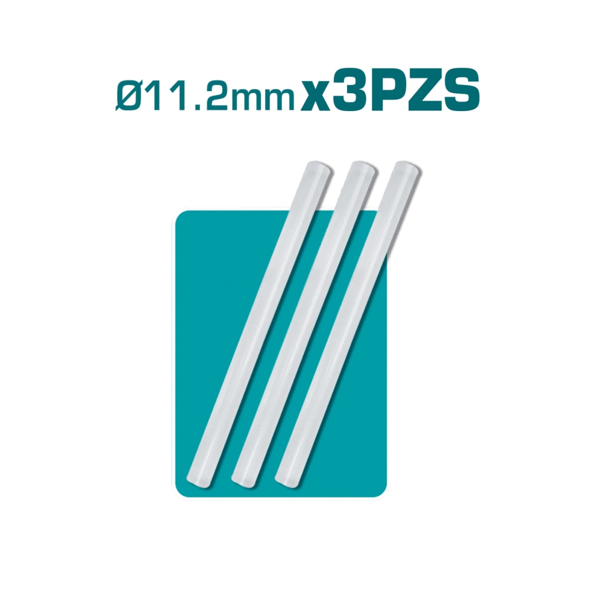 Pistola de silicona 20v no incluye batería ni cargador Total6