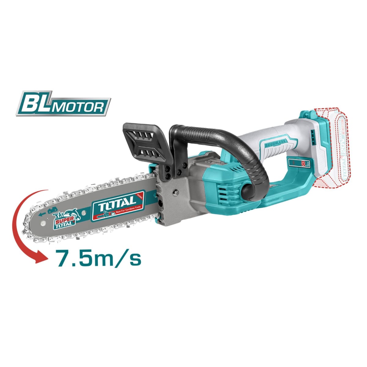 Motosierra inalámbrica 8