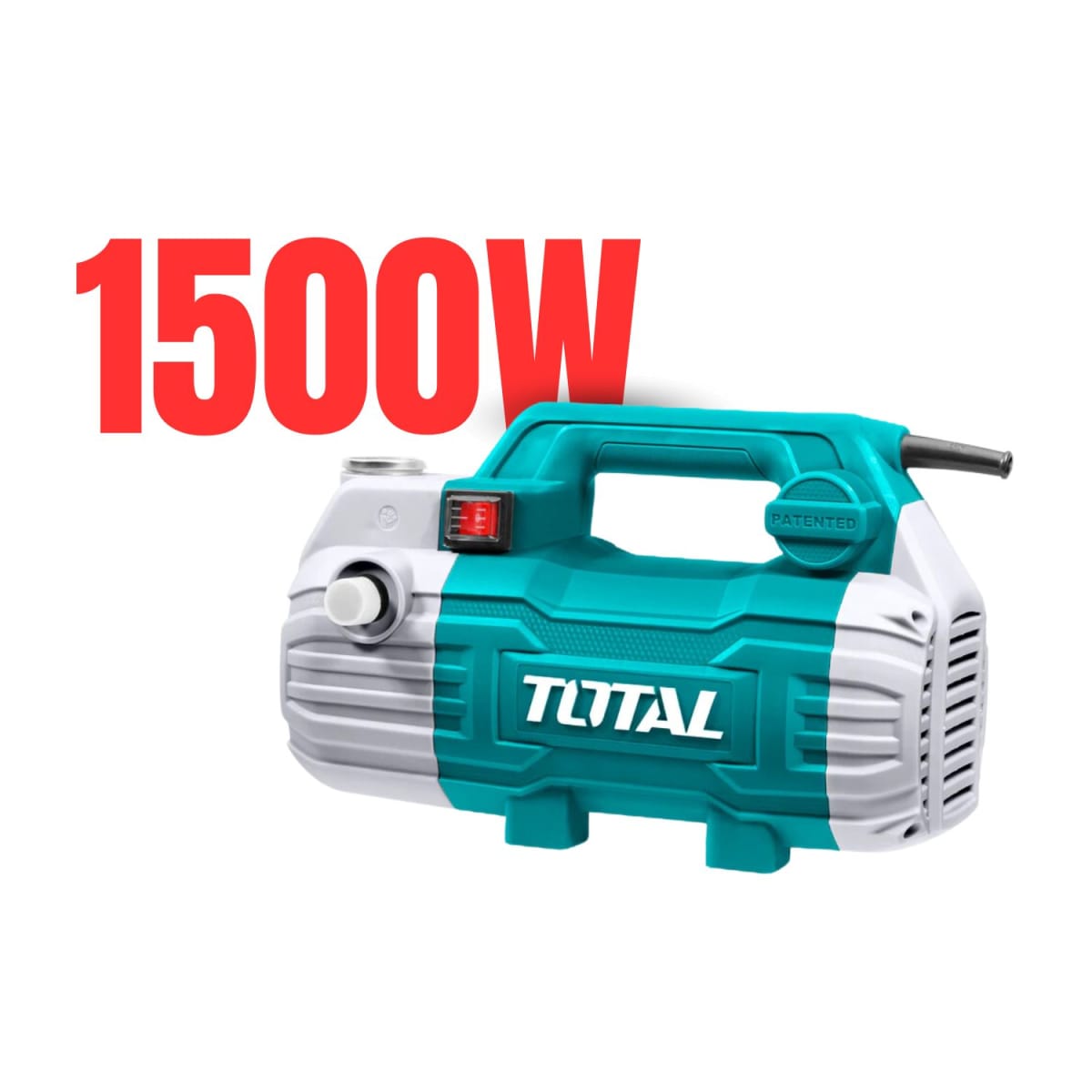 Hidrolavadora portátil con succión 1500w Total3