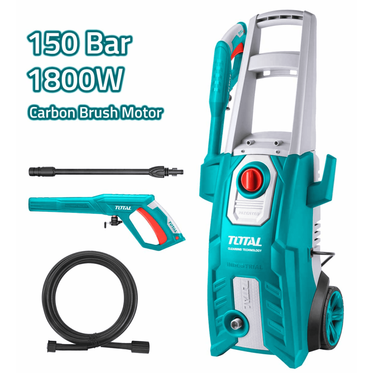 Hidrolavadora 1800w Total + Manguera y conectores2