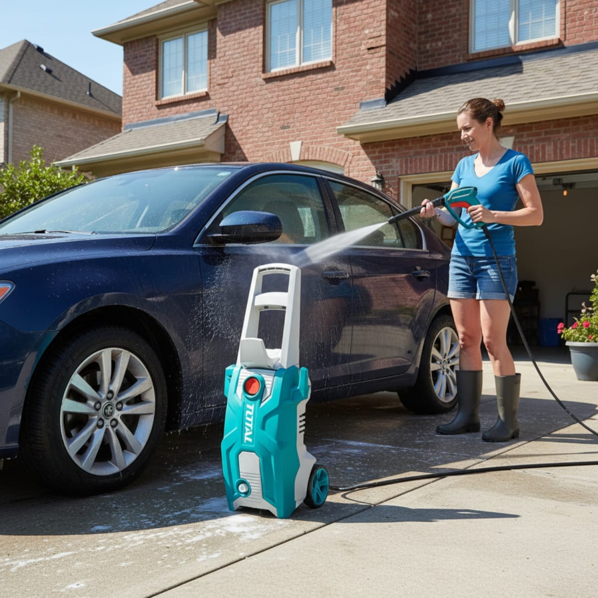 Hidrolavadora 2000W 2320Psi Industrial TGT11376 Total3