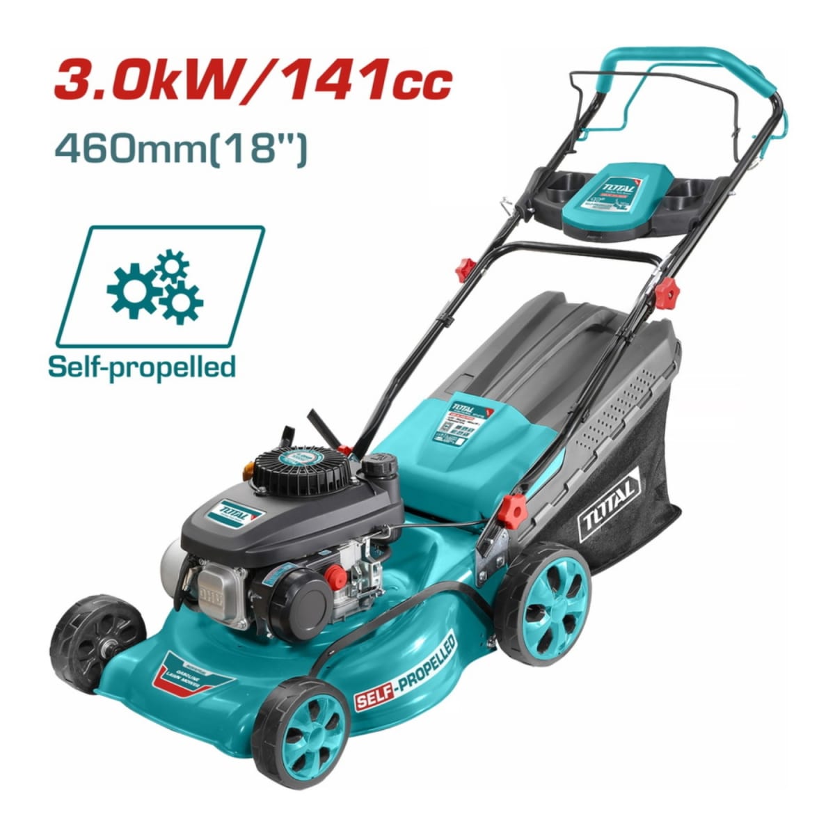 Cortador de Césped 4.0 Hp 18'' Industrial Total2