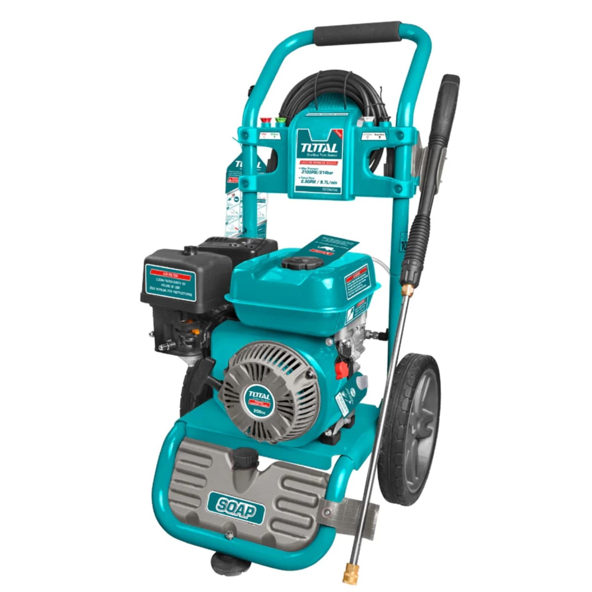 Hidrolavadora a gasolina 6Hp 3100 Psi Total2
